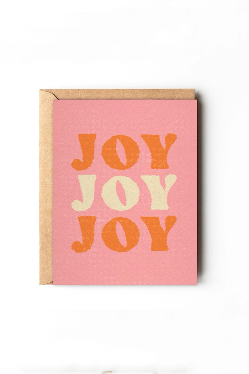 Joy Joy Joy Card