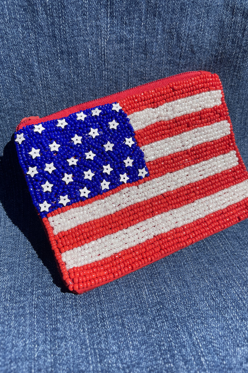 America Bead Purse