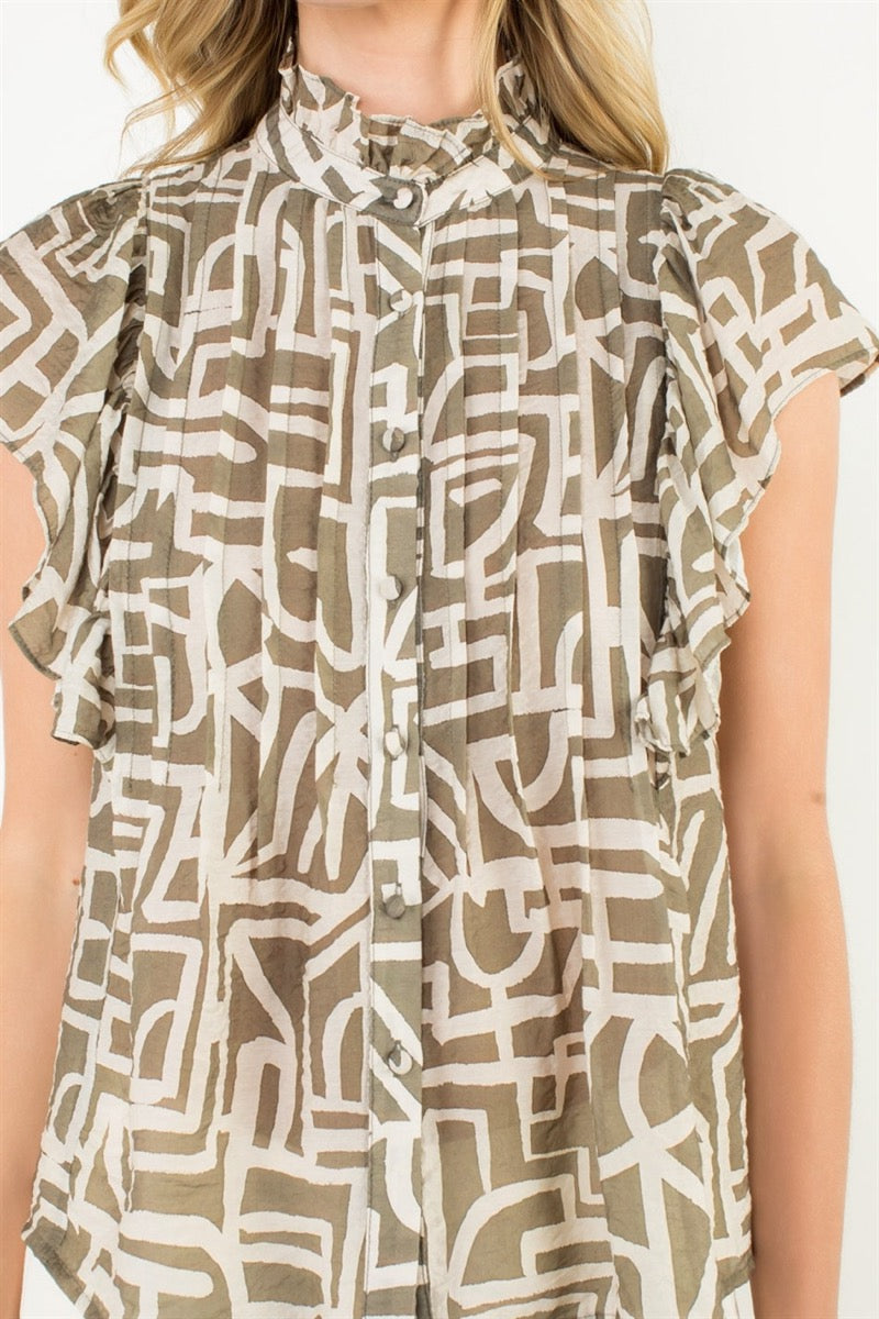 Abstract Flutter Top