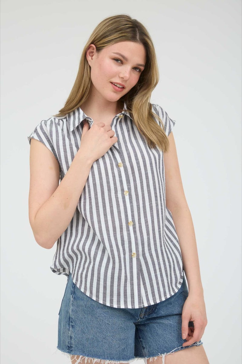 Allie Striped Top