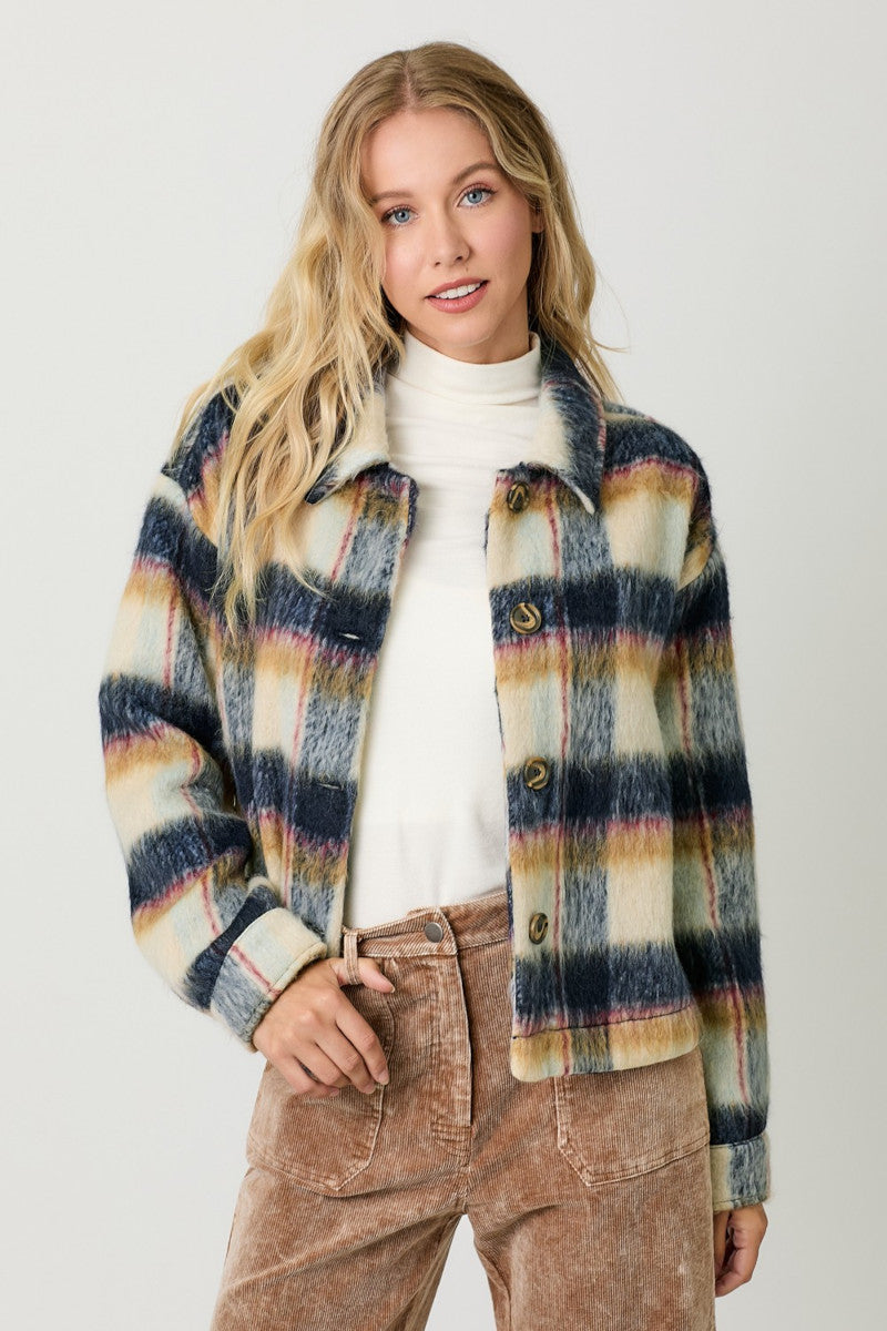 Ashley Plaid Jacket