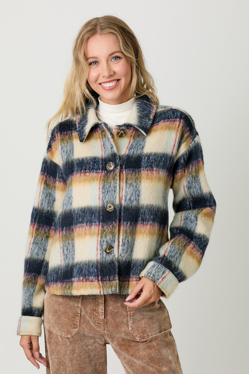 Ashley Plaid Jacket