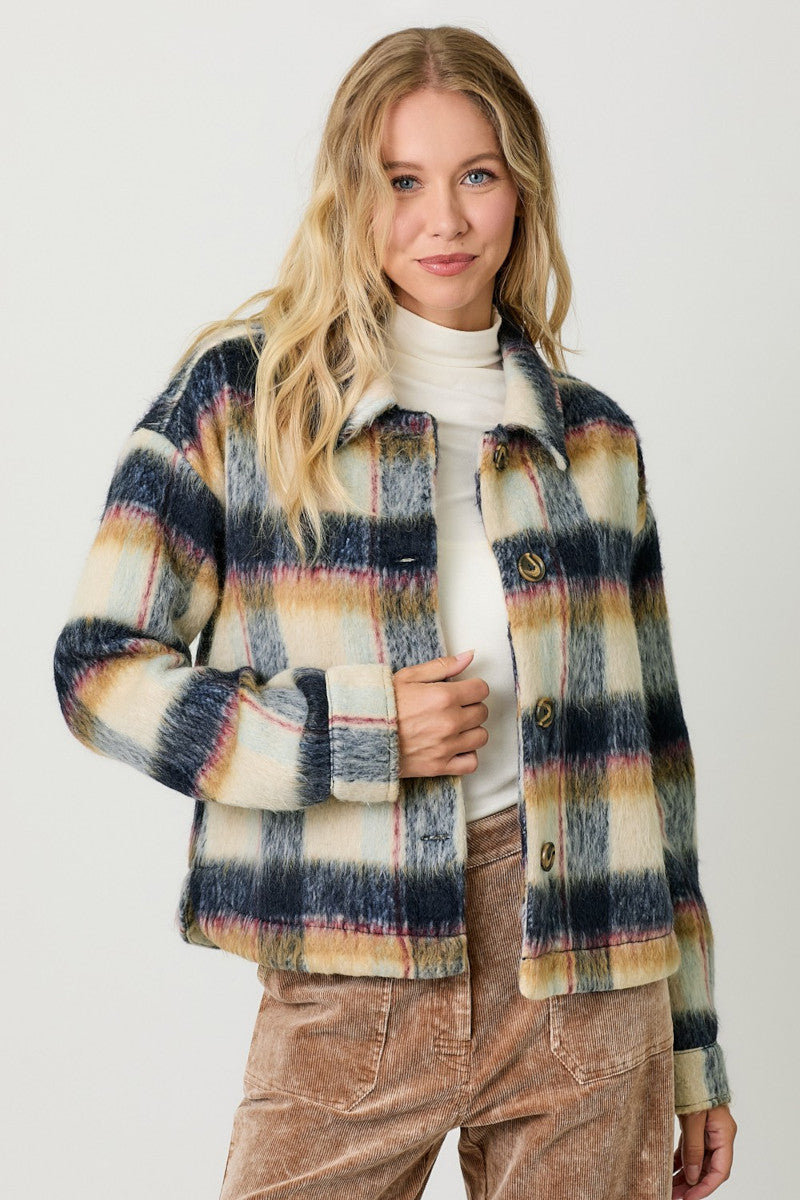 Ashley Plaid Jacket