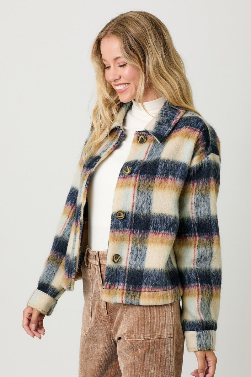 Ashley Plaid Jacket