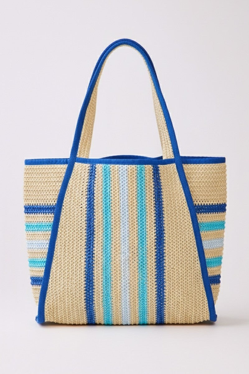 Baja Stripes Beach Tote