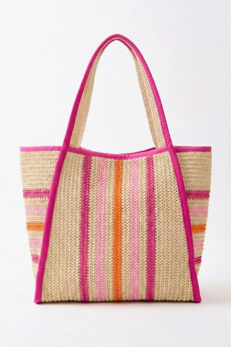 Baja Stripes Beach Tote