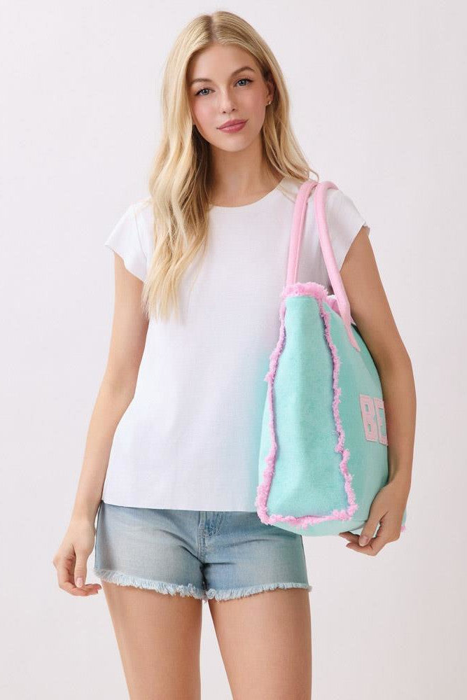 Beach Fringe Tote Bag