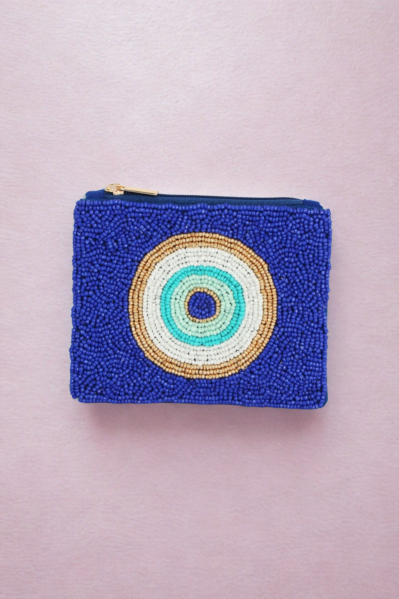 Bulls Eye Bead Pouch