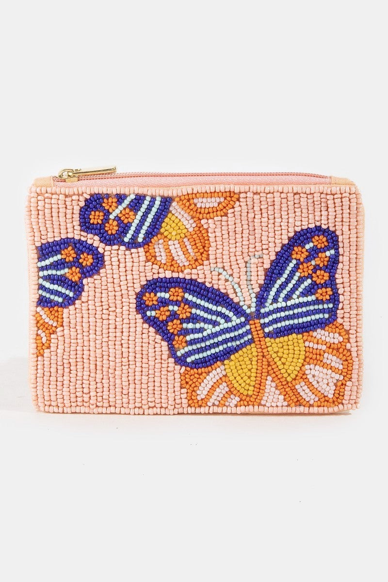 Butterflies Bead Pouch