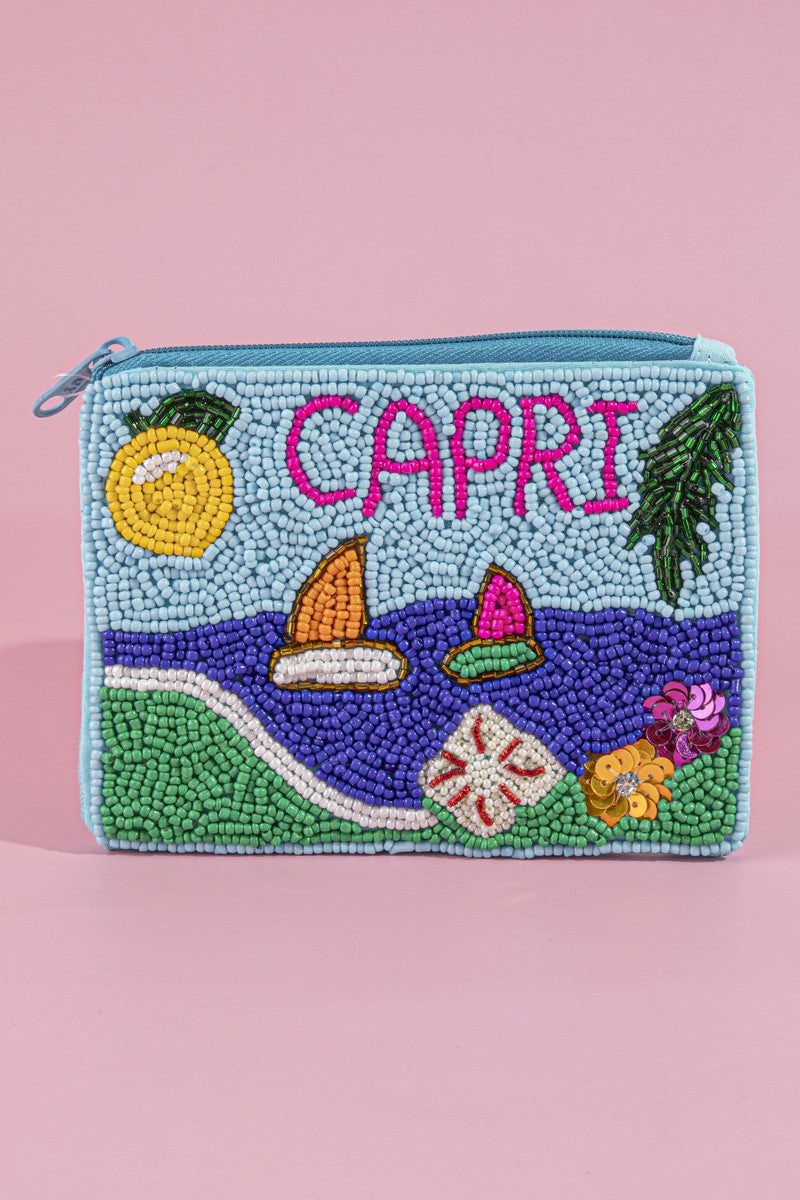 Capri Bead Pouch