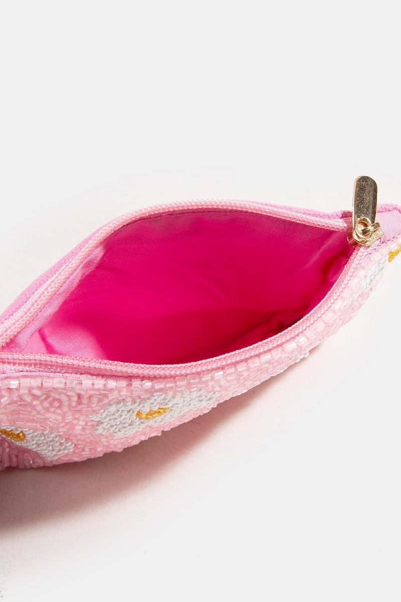 Daisies Bead Pouch