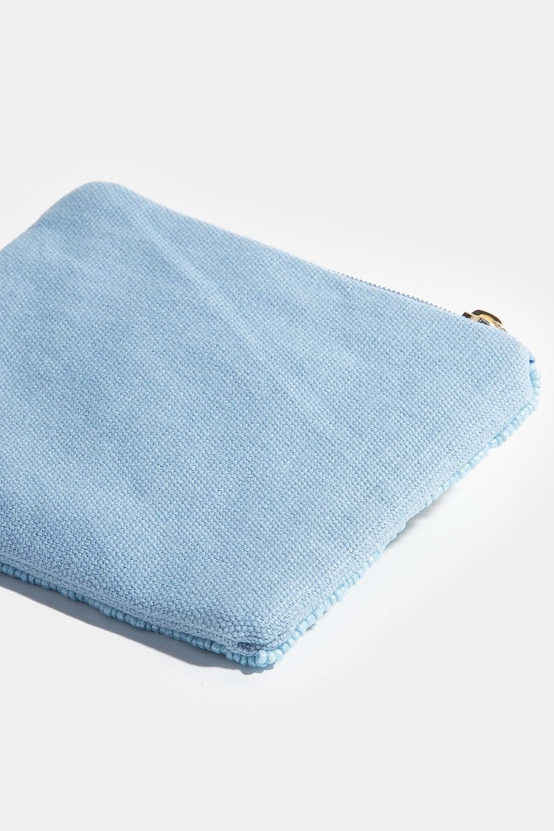 Hamsa Bead Pouch