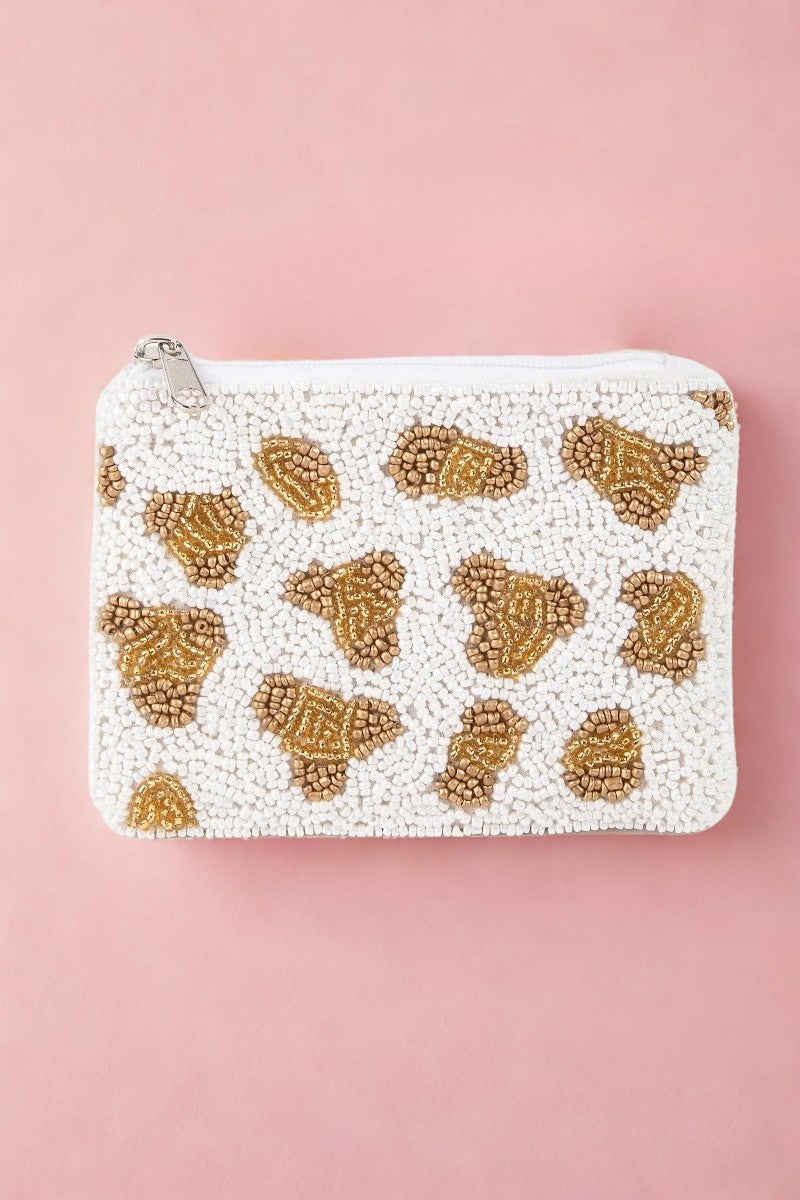 Holy Cow Bead Pouch