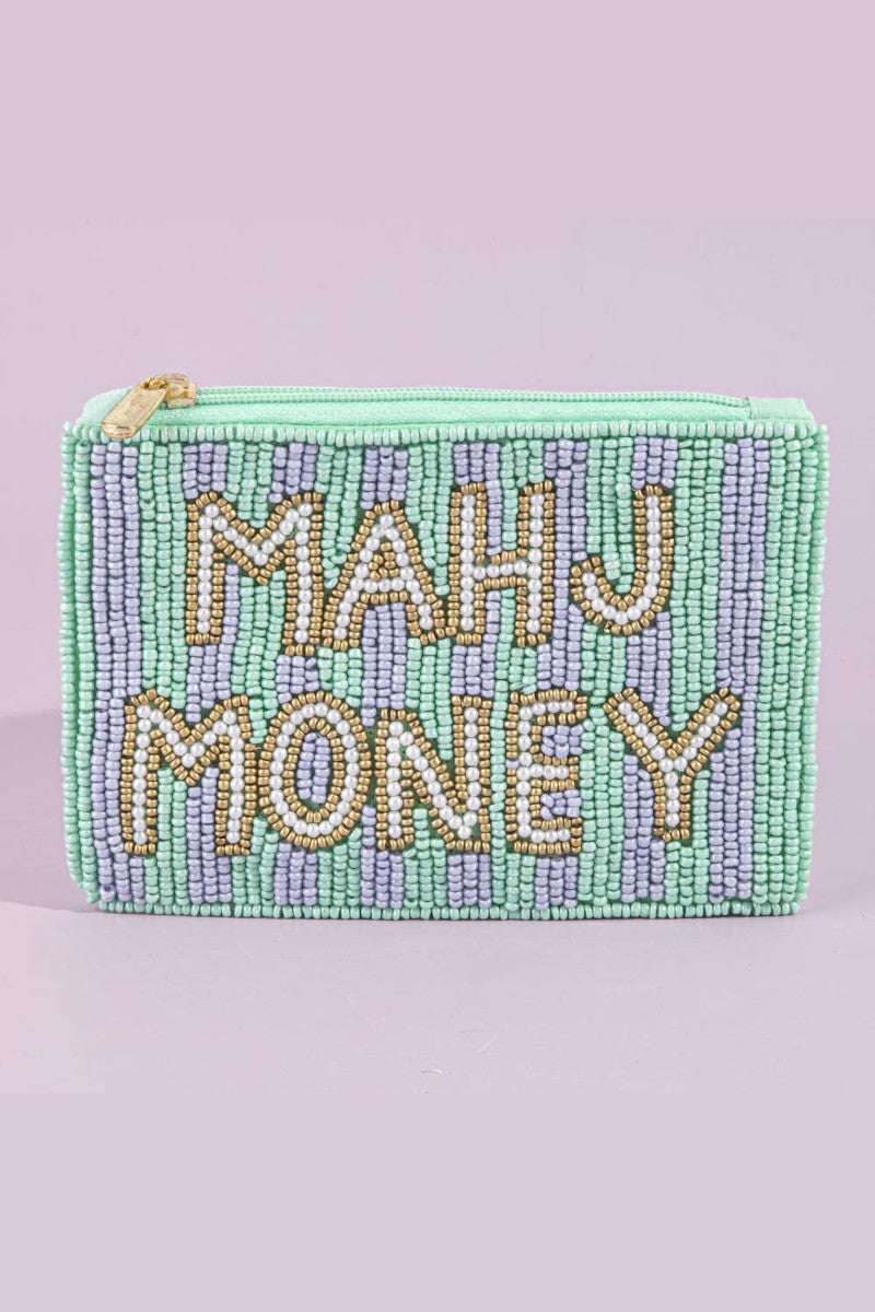 Mahj Money Bead Pouch