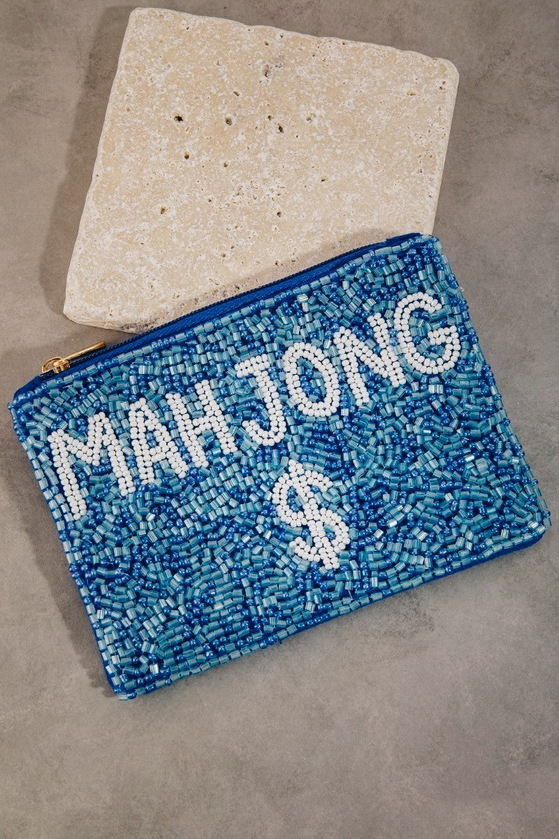Mahjong Money Bead Pouch