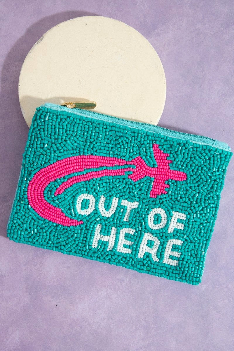 Out of Here Bead Pouch