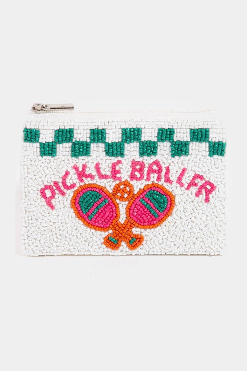 Pickleballer Bead Pouch