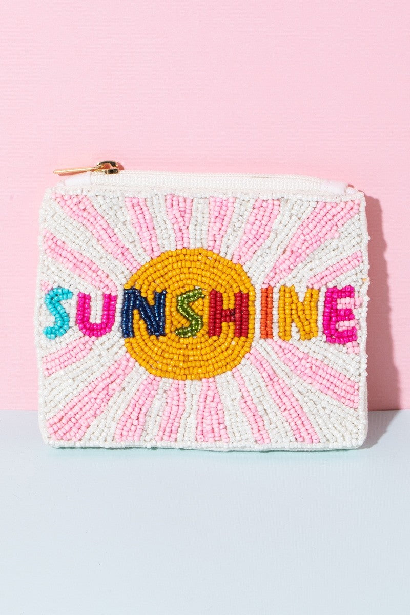 Sunshine Bead Pouch
