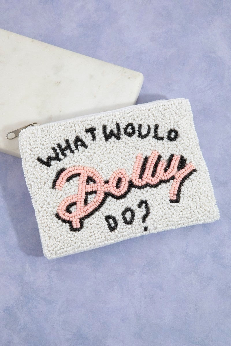 WWD(olly)D Bead Pouch