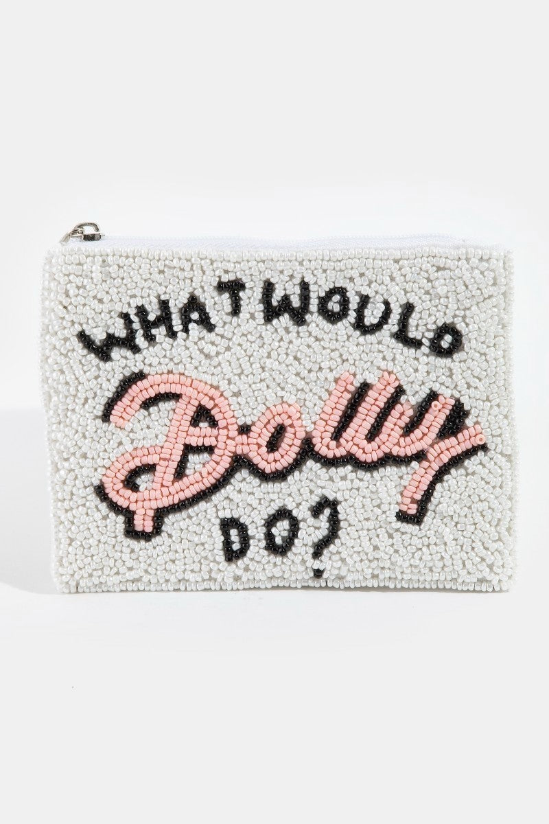 WWD(olly)D Bead Pouch