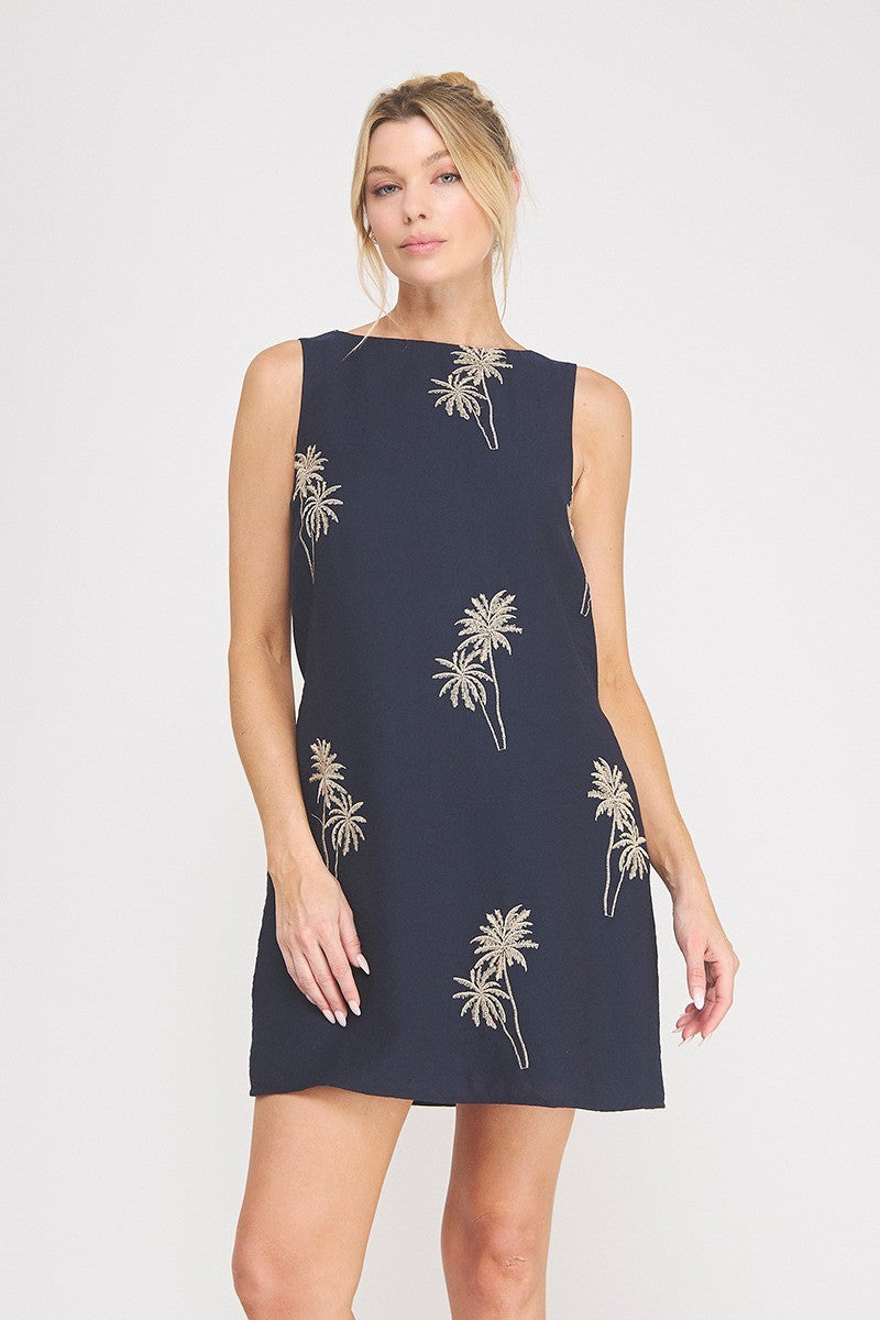 Big Palm Tree Dress