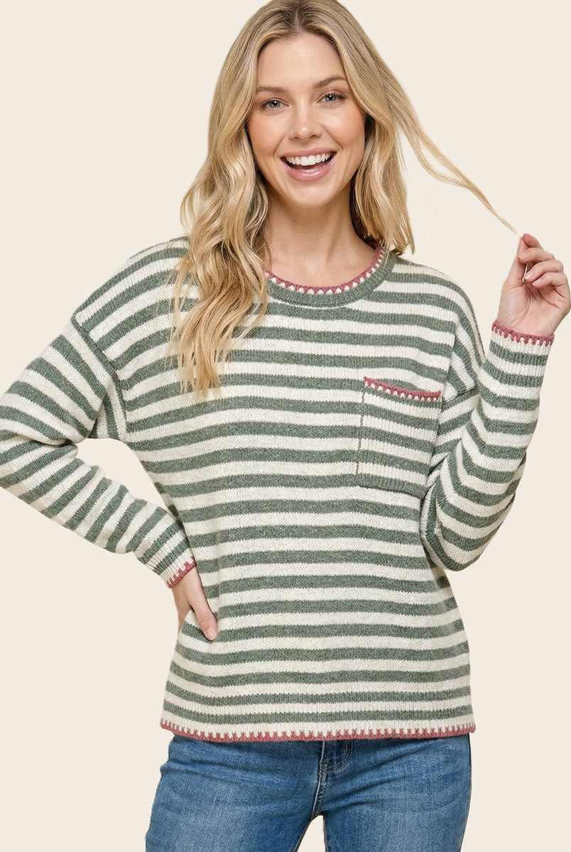 Blanket Stitch Sweater
