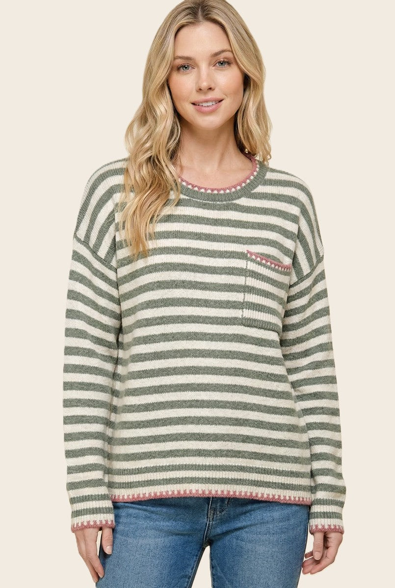 Blanket Stitch Sweater
