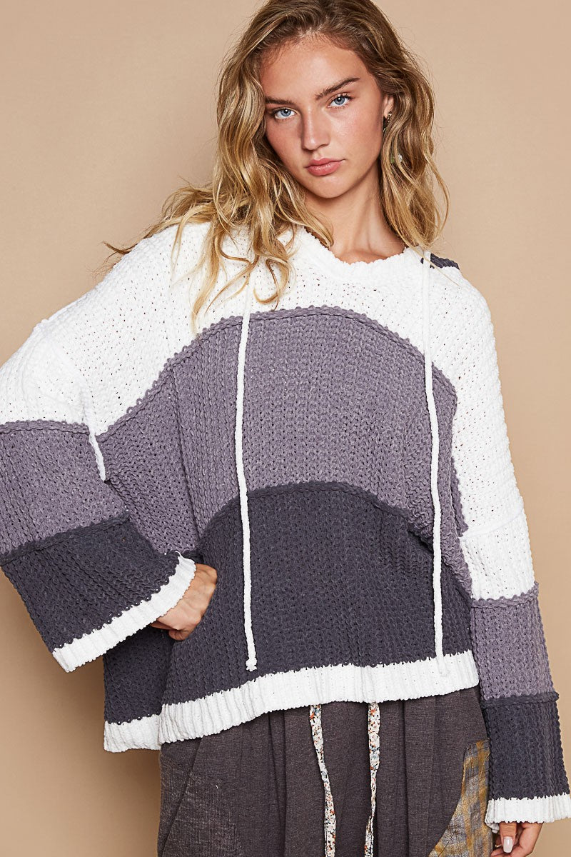 Blocked Off Sweater