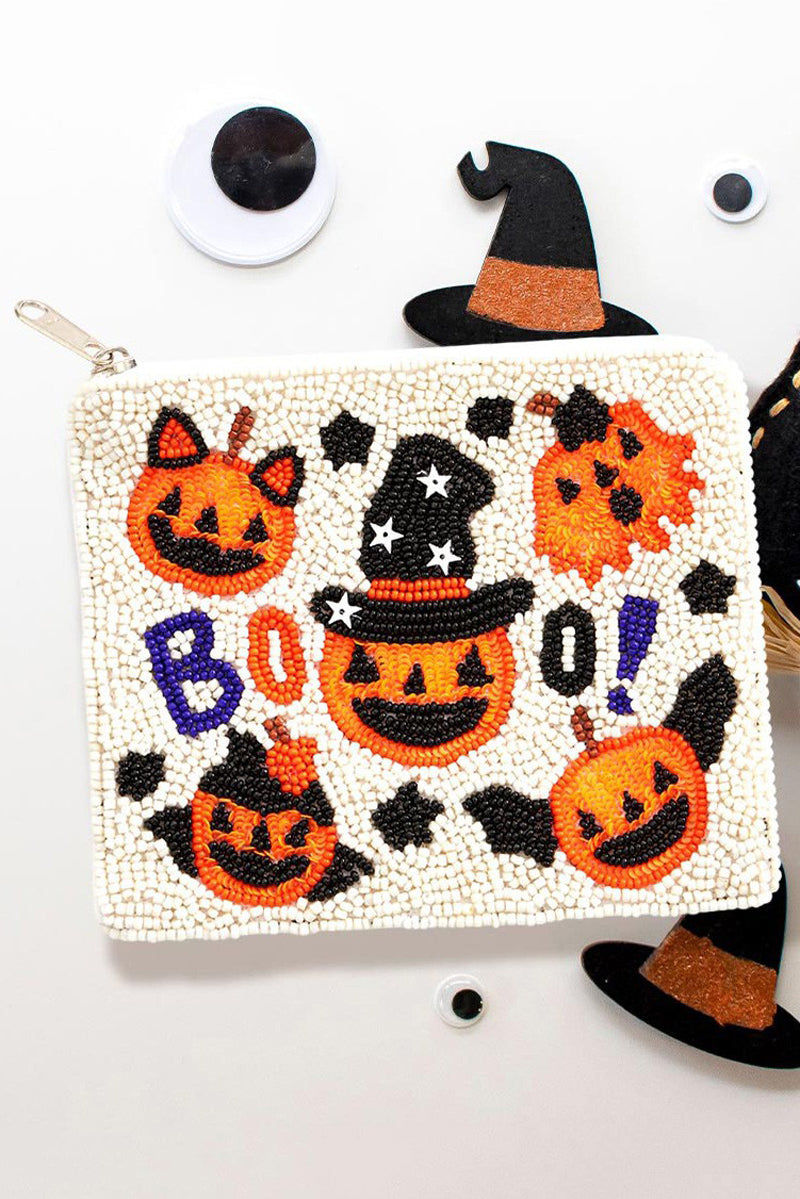 Boo Pumpkin Pouch