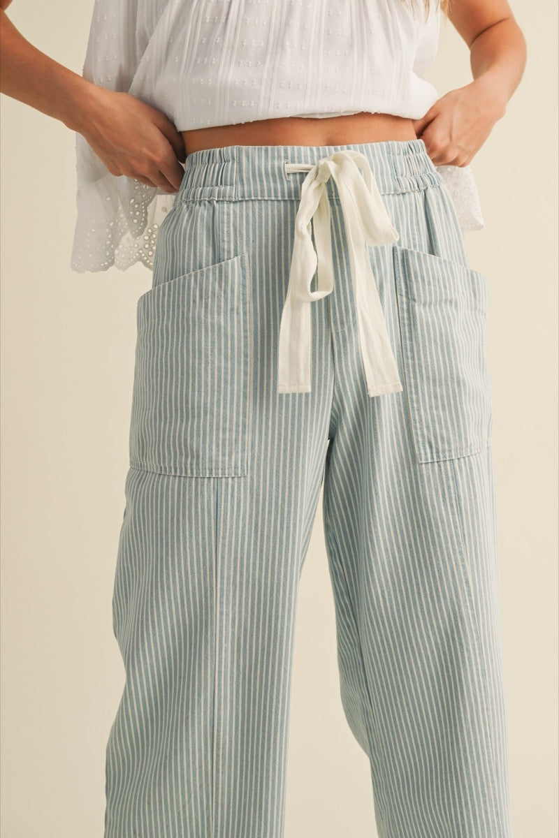 Boyfriend Stripe Pants