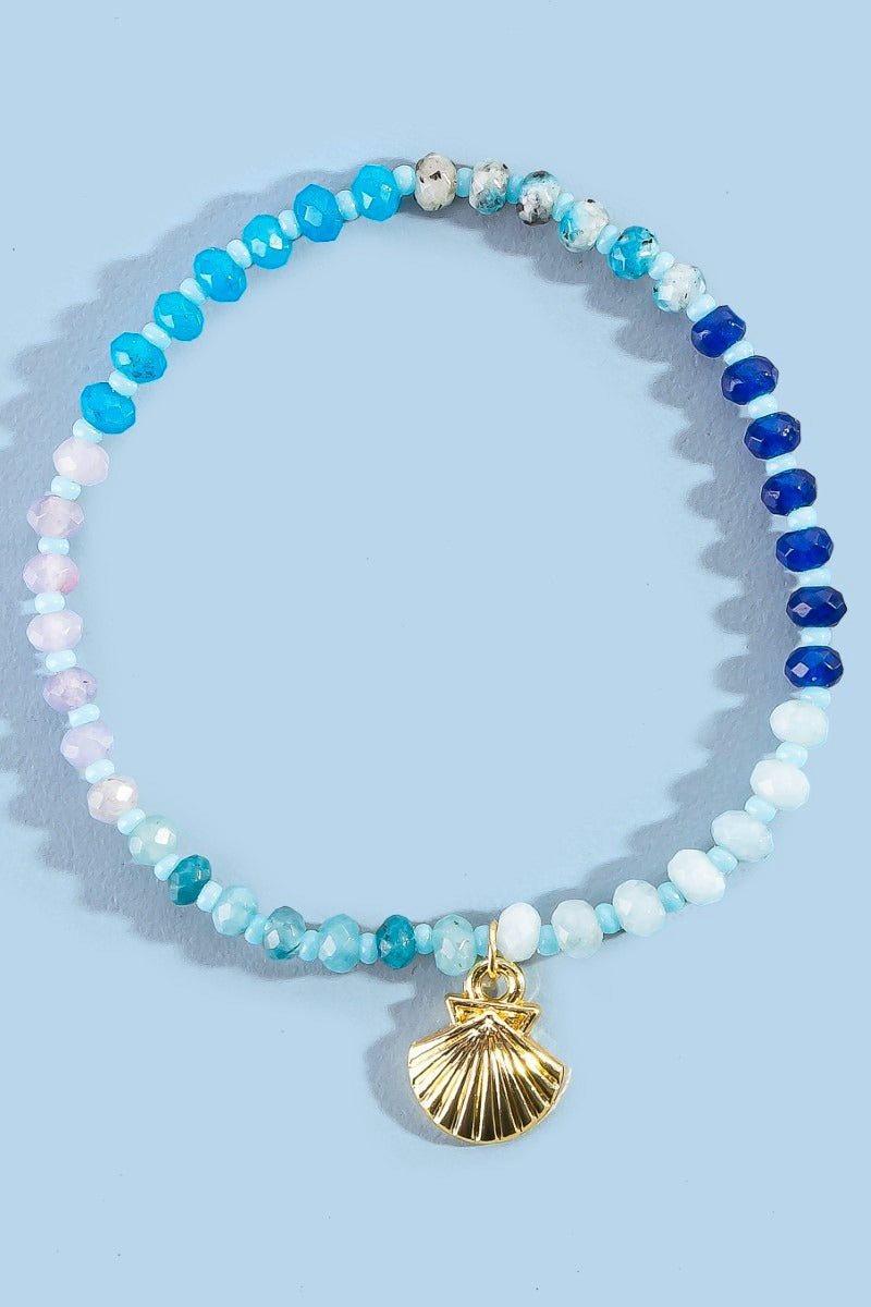 Rainbow Scallop Bracelet