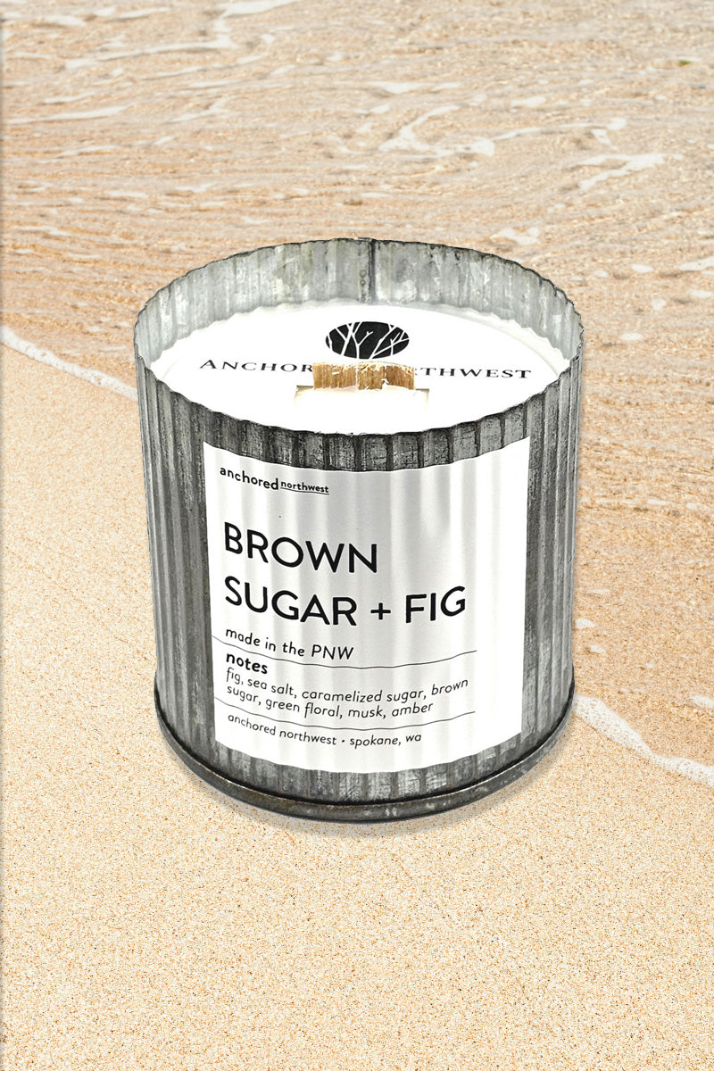 Brown Sugar & Fig Rustic Candle