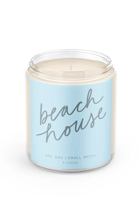 Beach House Soy Candle