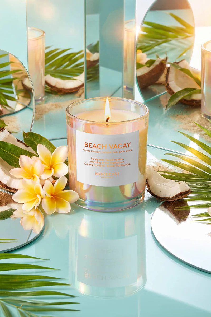 Beach Vacay Iridescent Candle