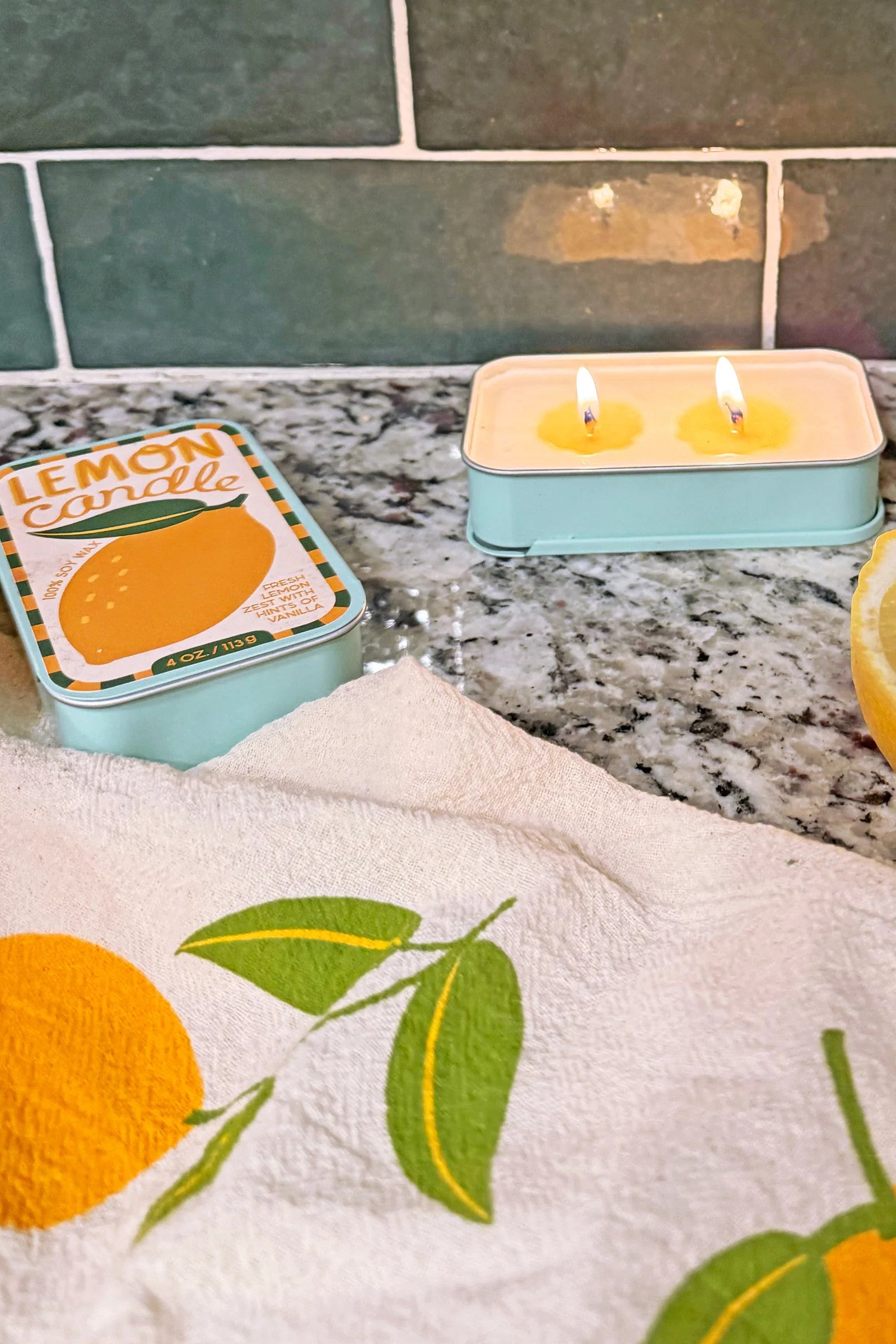 Lemon Candle