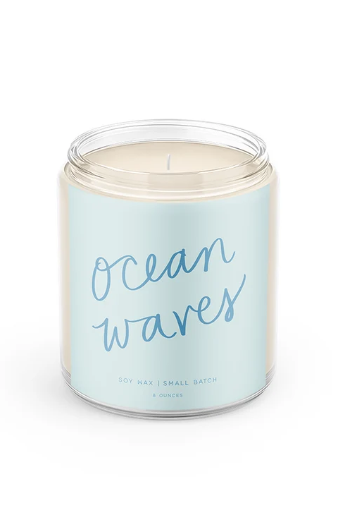 Ocean Waves Soy Candle