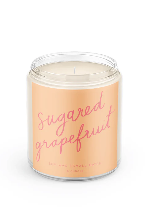 Sugared Grapefruit Soy Candle