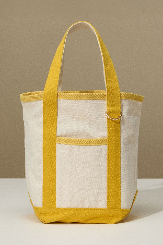 Canvas Bucket Bag
