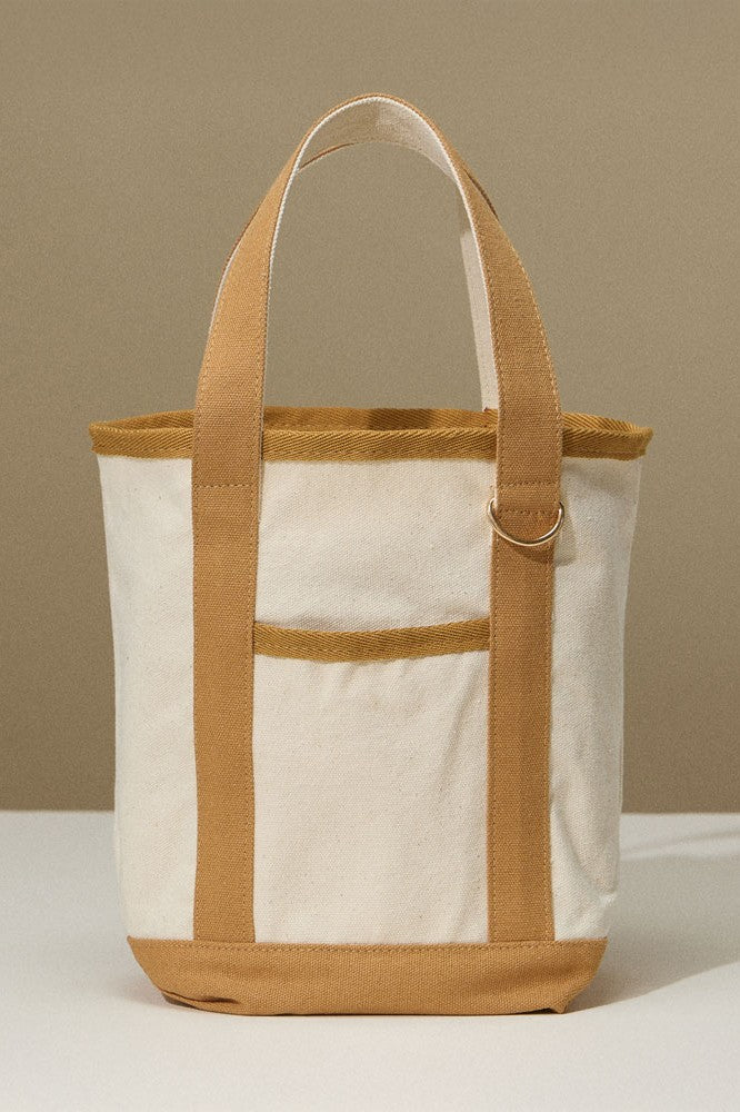 Canvas Bucket Bag