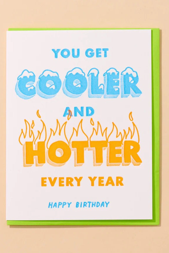 Cooler & Hotter Card