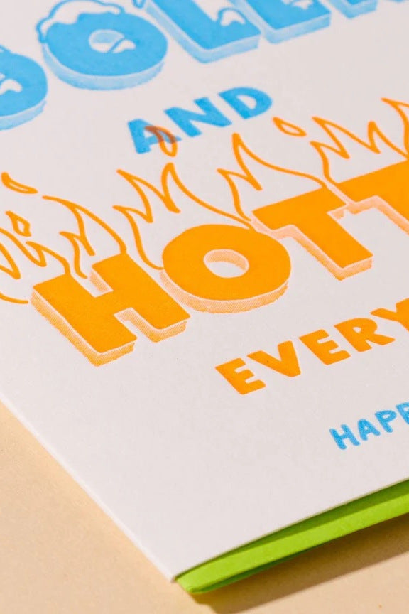 Cooler & Hotter Card