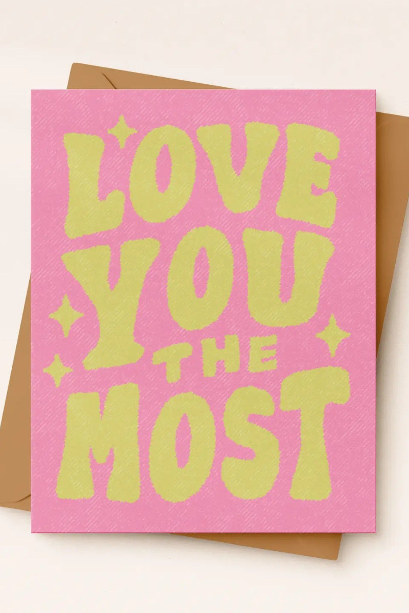 Love You the Most Card