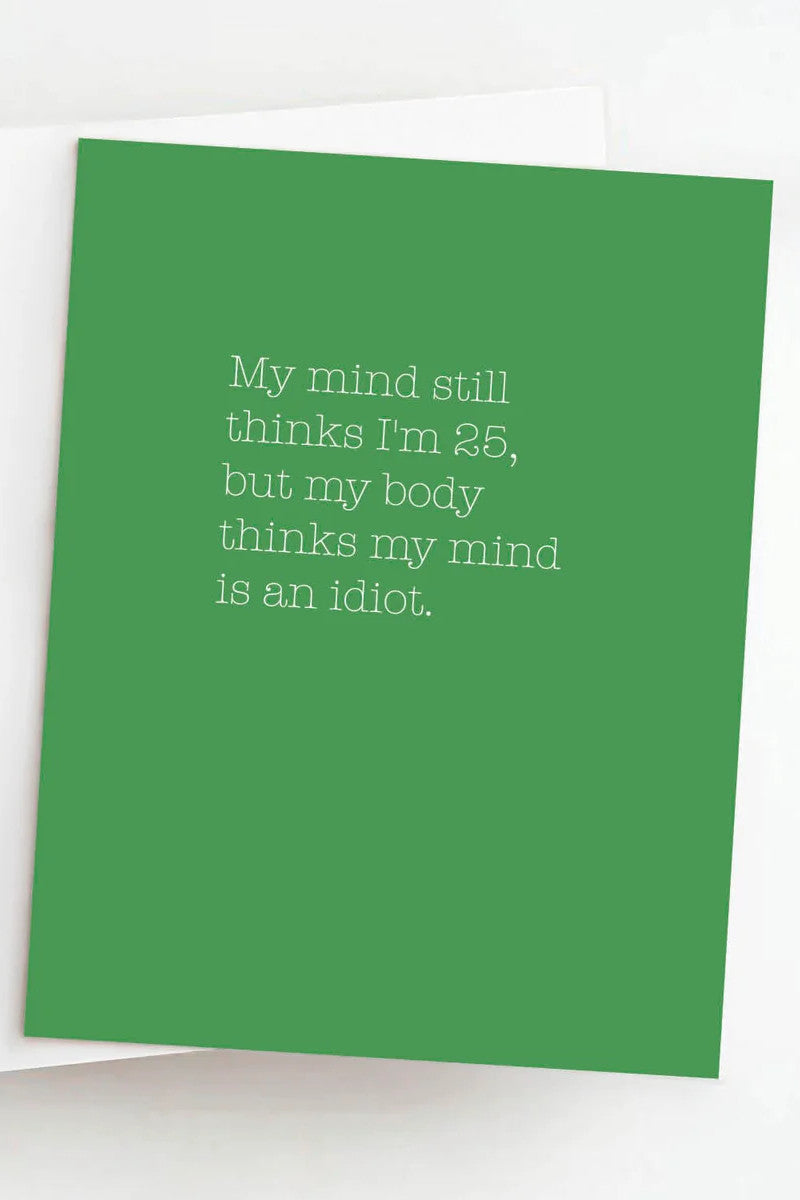 Mind is an Idiot Card