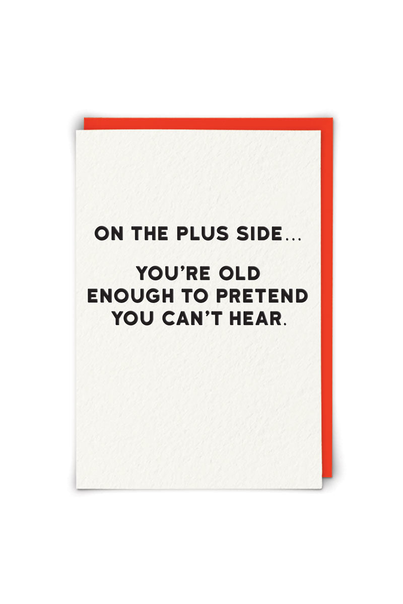 Plus Side Card