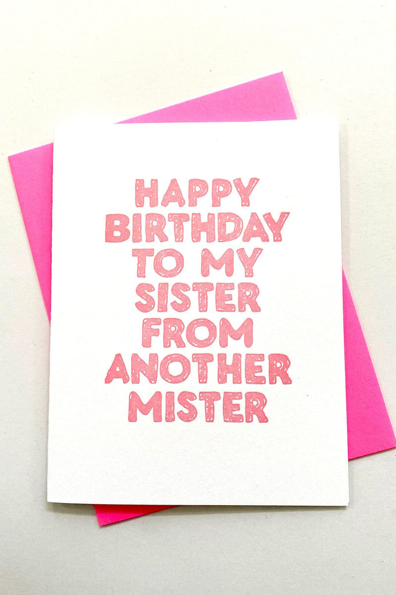Sister From Another Card