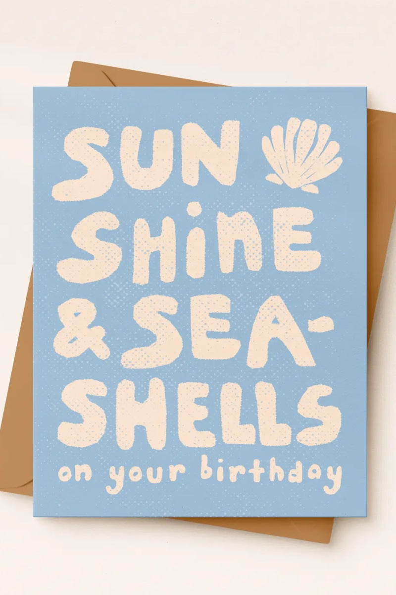 Sunshine and Seashells Card