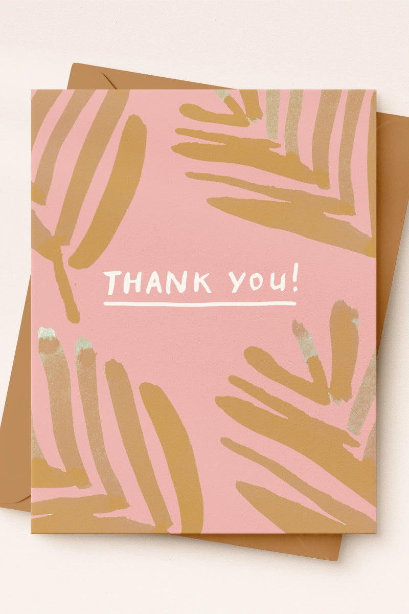 Thank You Palms Card