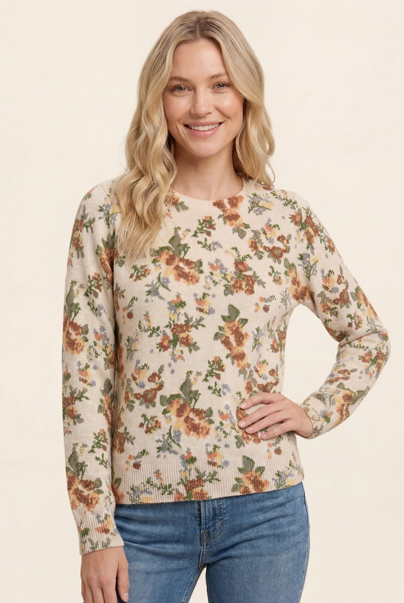 Carly Floral Sweater