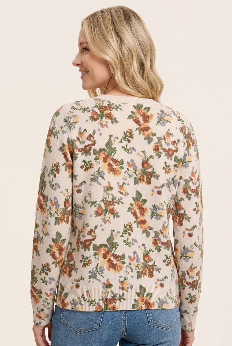 Carly Floral Sweater