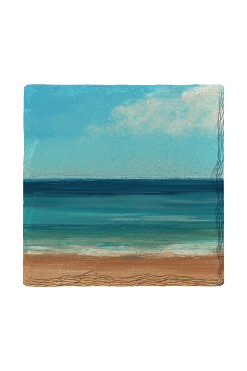 Mill Wood Ceramic Coaster
